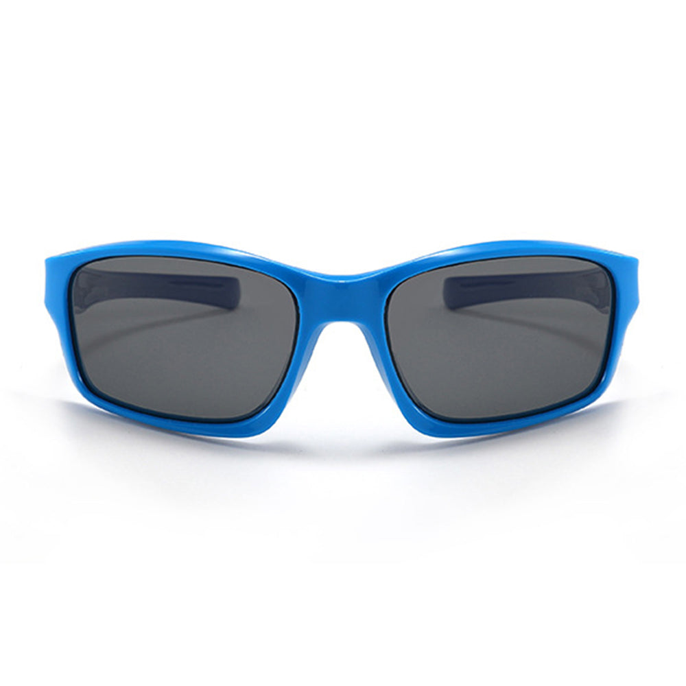 Techsuit 8202-C29 Kids' Sports Sunglasses, Polarized, Blue
