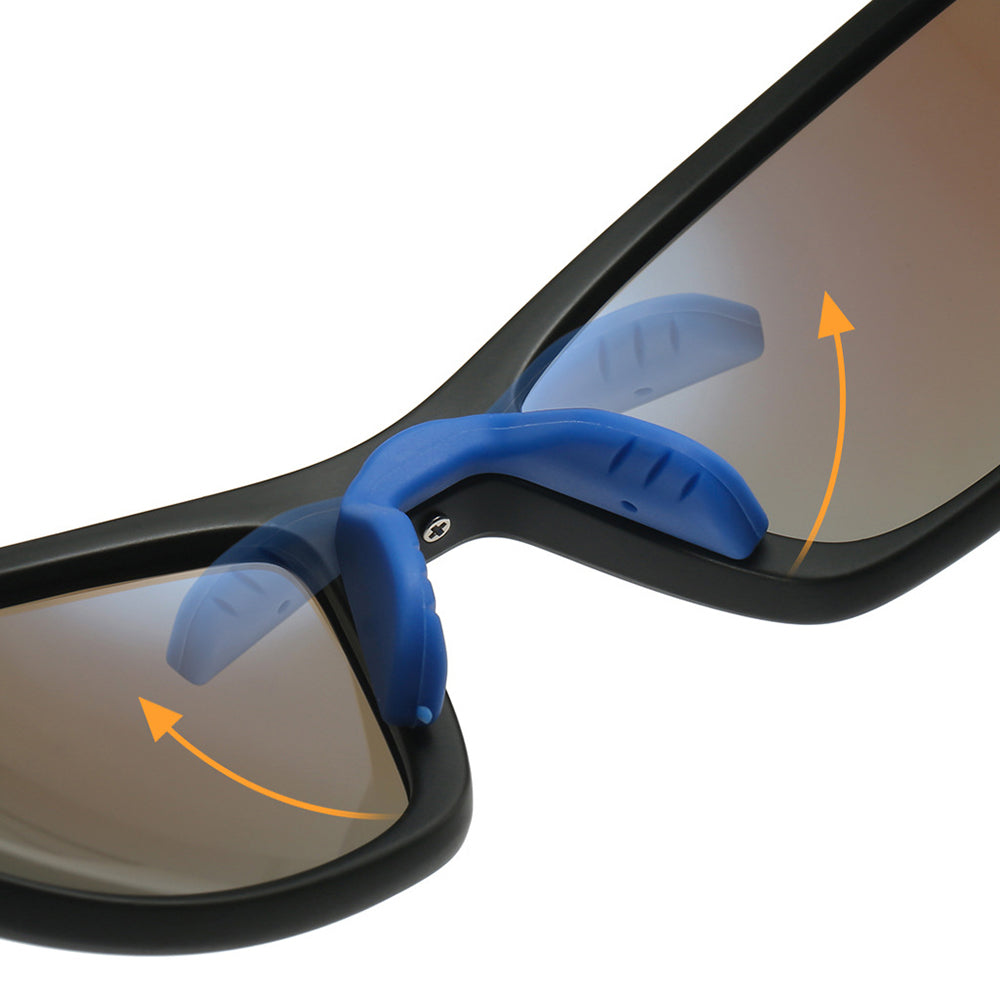 Unisex Cycling Glasses Techsuit 3047, UV Protection, Black