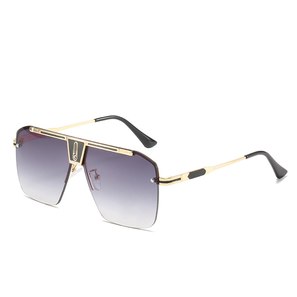 Men's Techsuit 2576 Sunglasses, Gold Gray