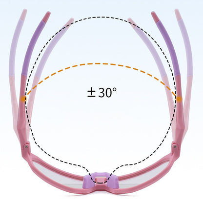 Techsuit 22312 Kids' Sunglasses, Polarized, UV Protection, Pink