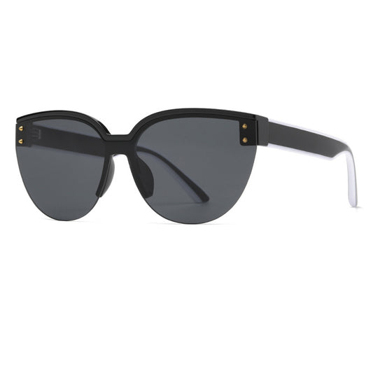 Techsuit 6506 Women's Sunglasses, Black Gray