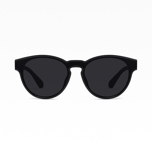 Unisex Techsuit TR7545 Sunglasses, Polarized, UV Protection, Black Gray