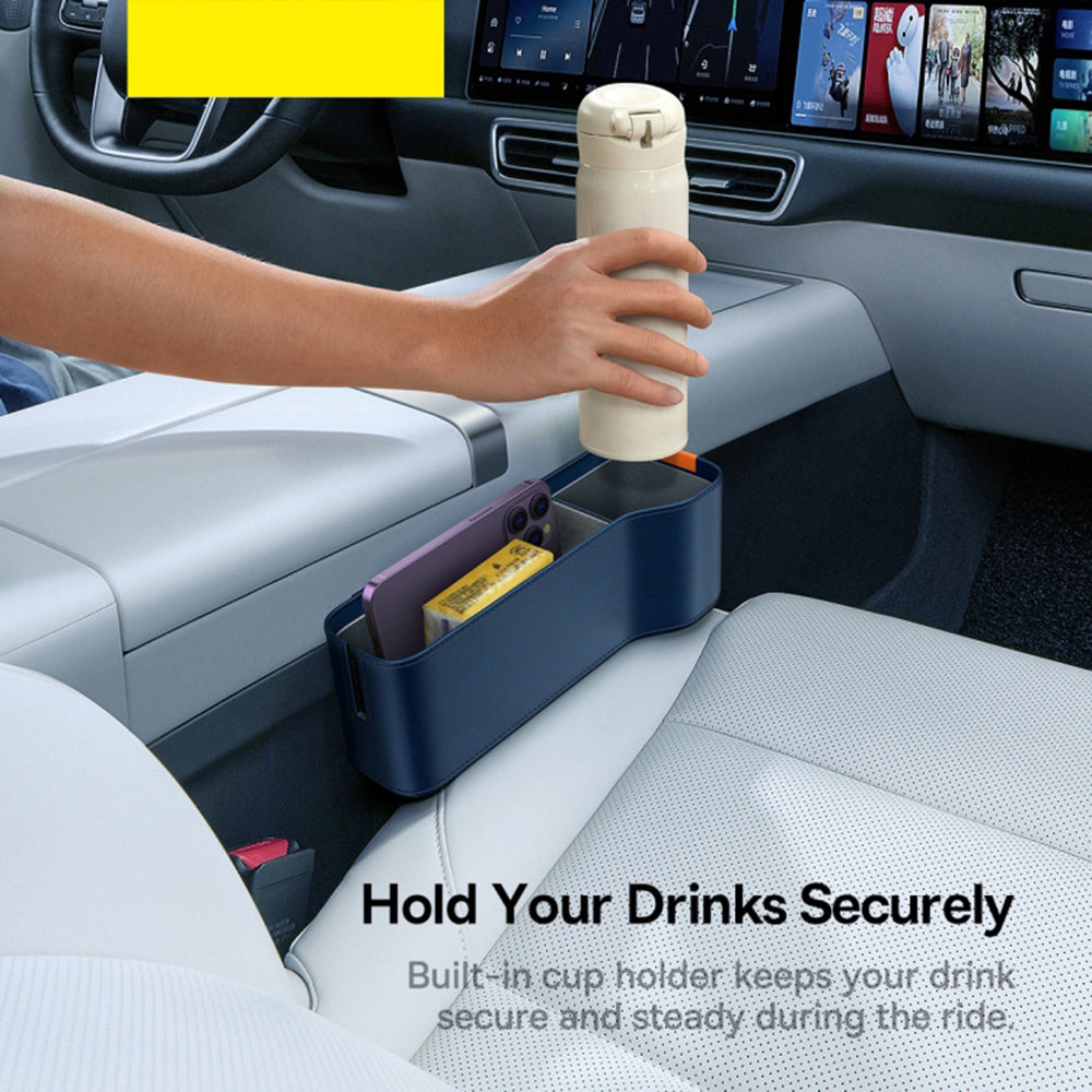 Baseus OrganizeFun Car Organizer for space between console and seat, Blue C20256502311-00