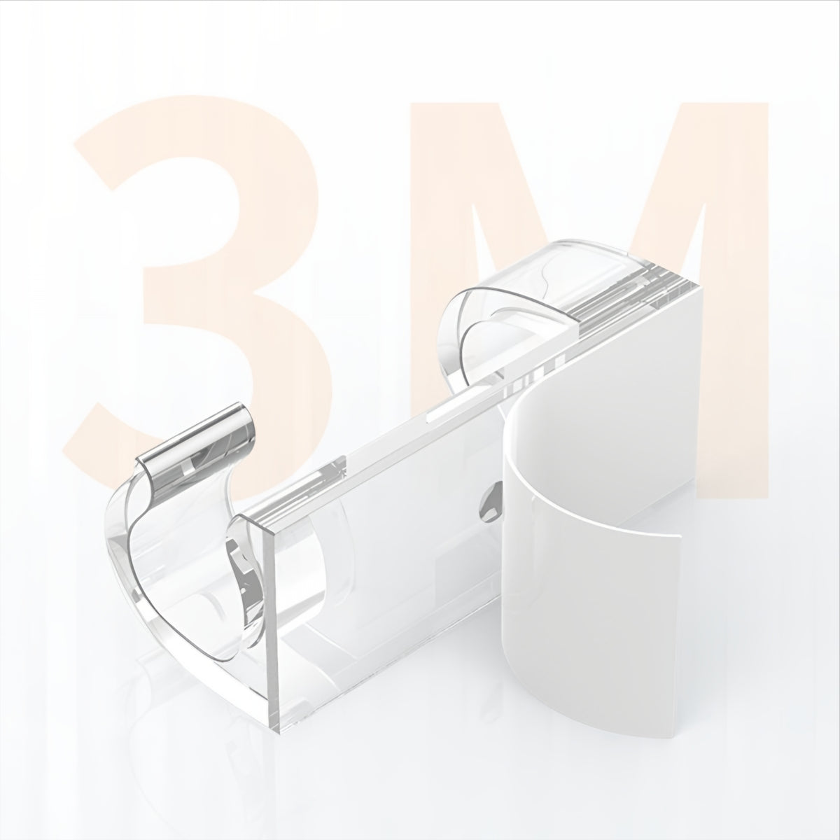 CableCreation CT1001 Cable Organizer, Set of 50, Transparent