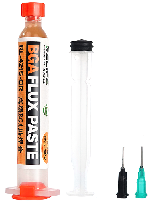 Relife RL-421S-OR BGA Paste, Syringe Type
