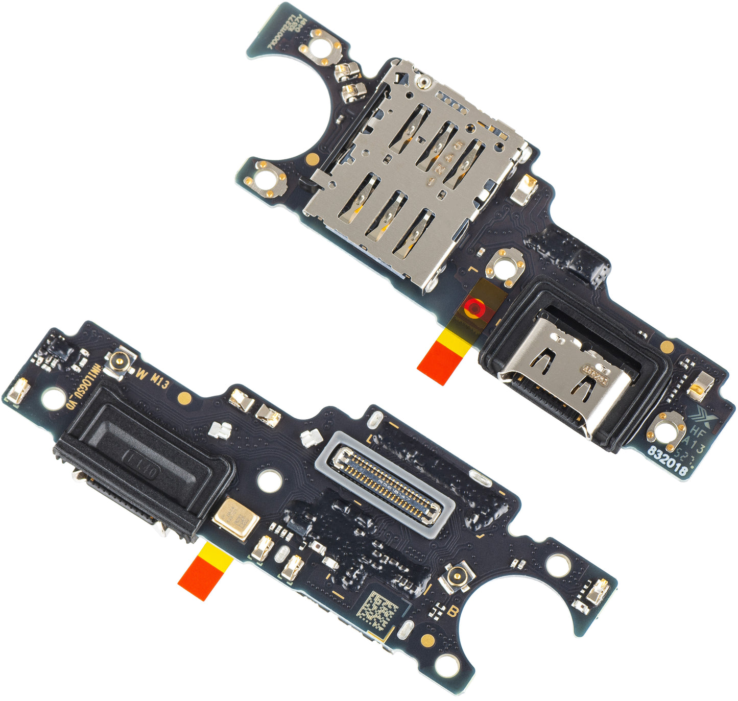 Charging Connector Board - Microphone - SIM Reader Module Honor X7d 5G / 400 Smart 5G, Service Pack 0235AQTF