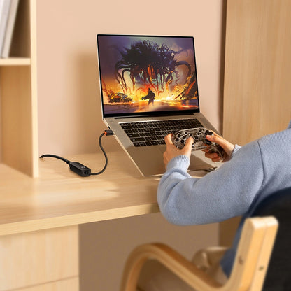 Baseus Lite Network Card, RJ45, USB, Black WKQX000001