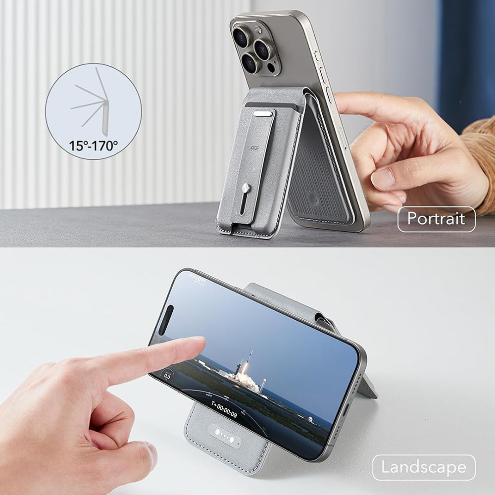 Magsafe Wallet, ESR, Find my Wallet, Gray