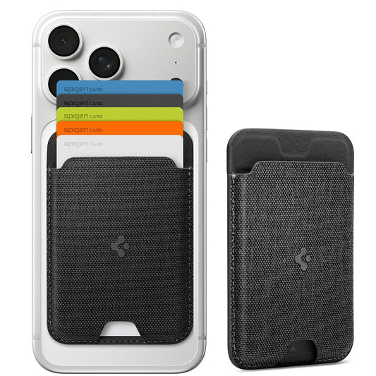 MagSafe Wallet, Spigen, MagFit Urban Fit, Black AFA11335