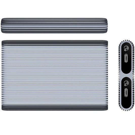 Orico AM2C3-2N Dual Disk Rack for M.2 NVMe SSD, Gray