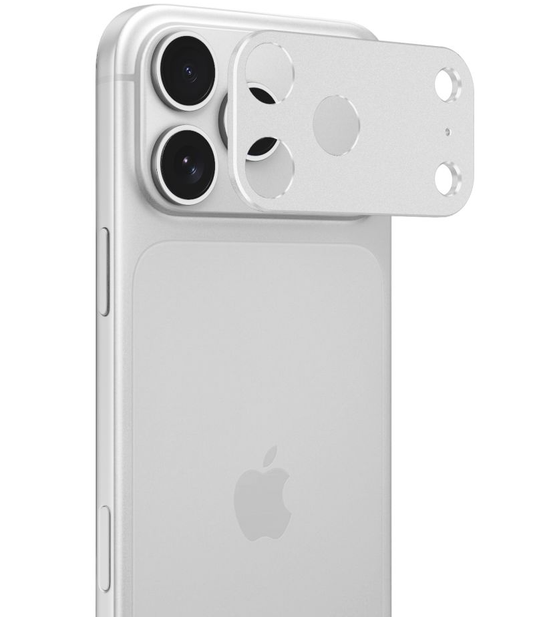 Tech-Protect Camalloy Fit+ Rear Camera Protection Frame for Apple iPhone 18 Pro Max, Aluminum, Silver
