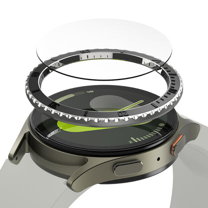 Ringke Premium Styling Protection Frame for Samsung Galaxy Watch7 40mm, Model 3, Black