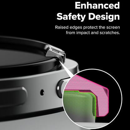 Ringke Inner Styling Protection Frame for Samsung Galaxy Watch8 Classic, Silver