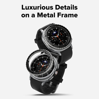 Ringke Premium Styling Protection Frame for Samsung Galaxy Watch8 Classic, Black