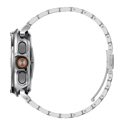 Spigen Tune Pro Pilot Protective Frame for Samsung Galaxy Watch Ultra2, Silver ACS11618