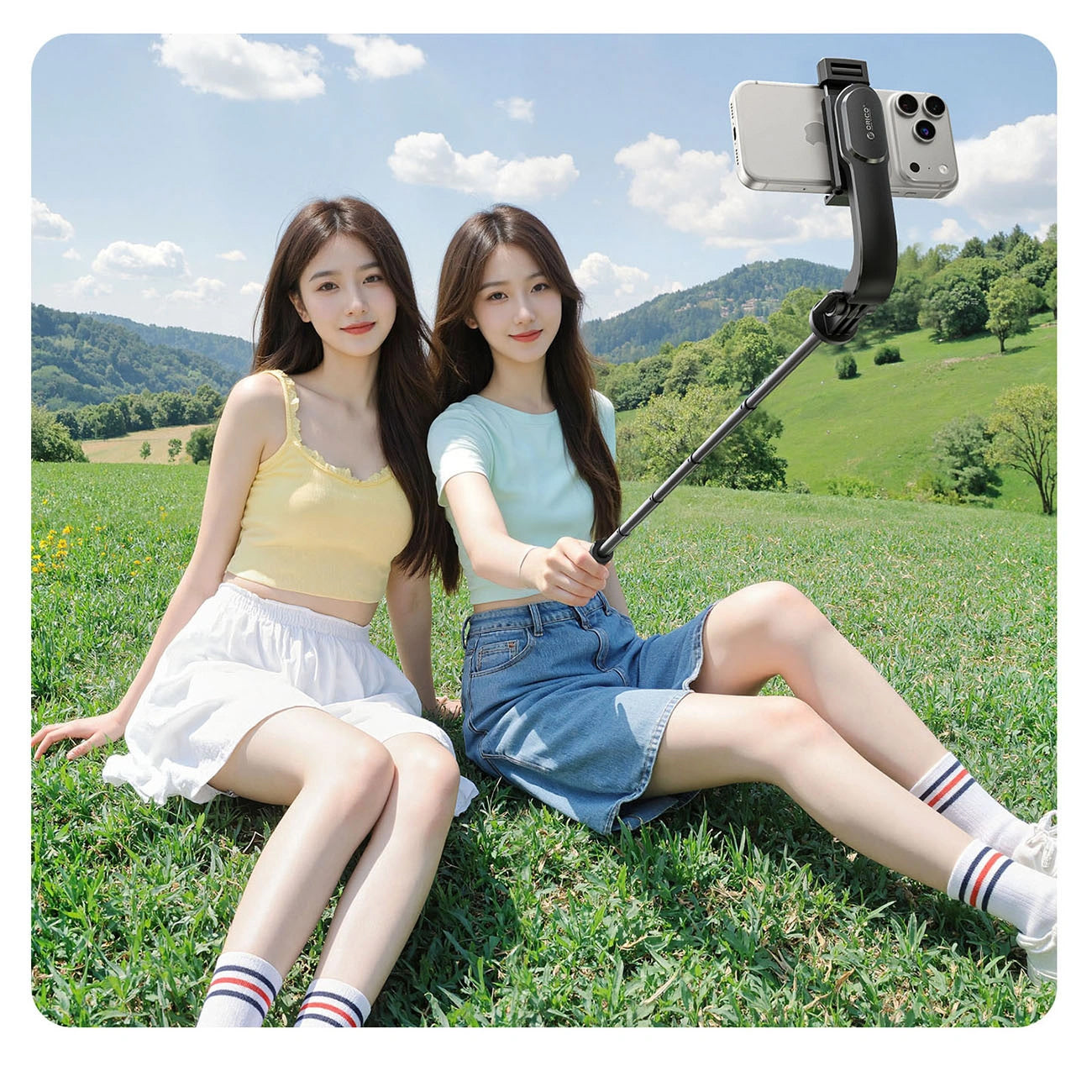 Bluetooth Selfie Stick Orico SPV90, Universal, Black