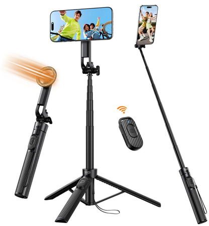 Selfie Stick Bluetooth XO Design SS30, Universal, Black