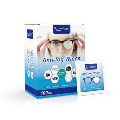 Techsuit ETSA1 Wet Cleaning Wipes for Lenses, Set of 100 Pieces
