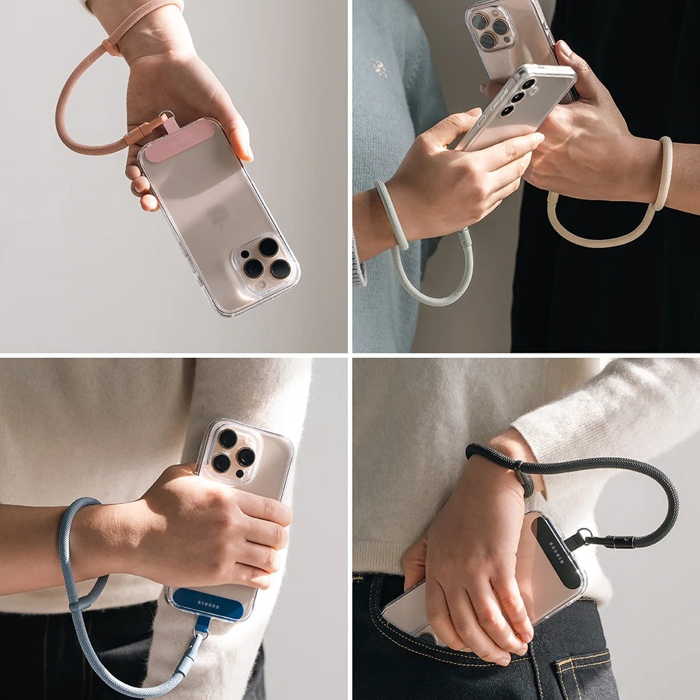 Ringke Link Flow P-Type Phone Lanyard, White