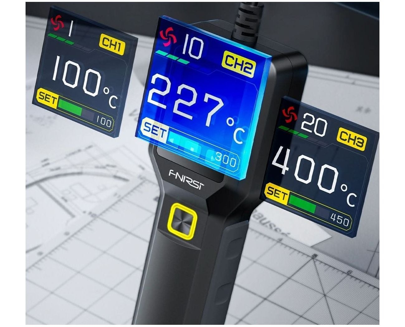 Fnirsi SAG-55 Plus Hot Air Station