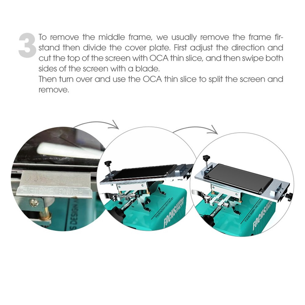 Separation Station Display Touchscreen RF4 Freedom