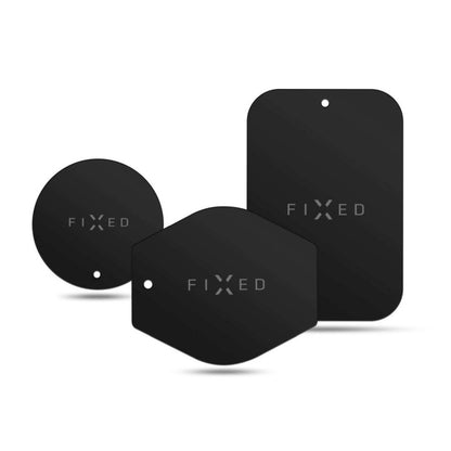 Fixed 3in1 Black Metal Sticker
