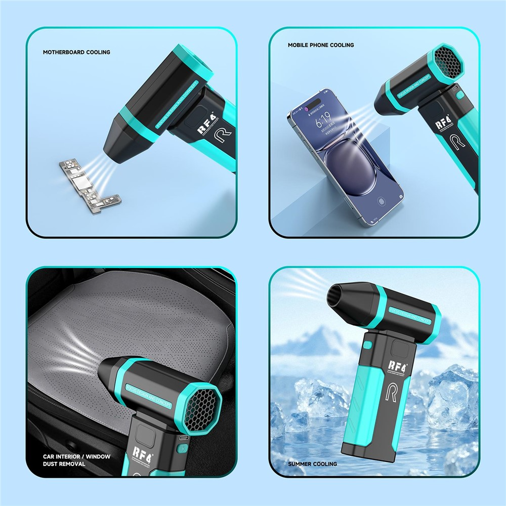 Air Blower RF4 RF-P6, Black