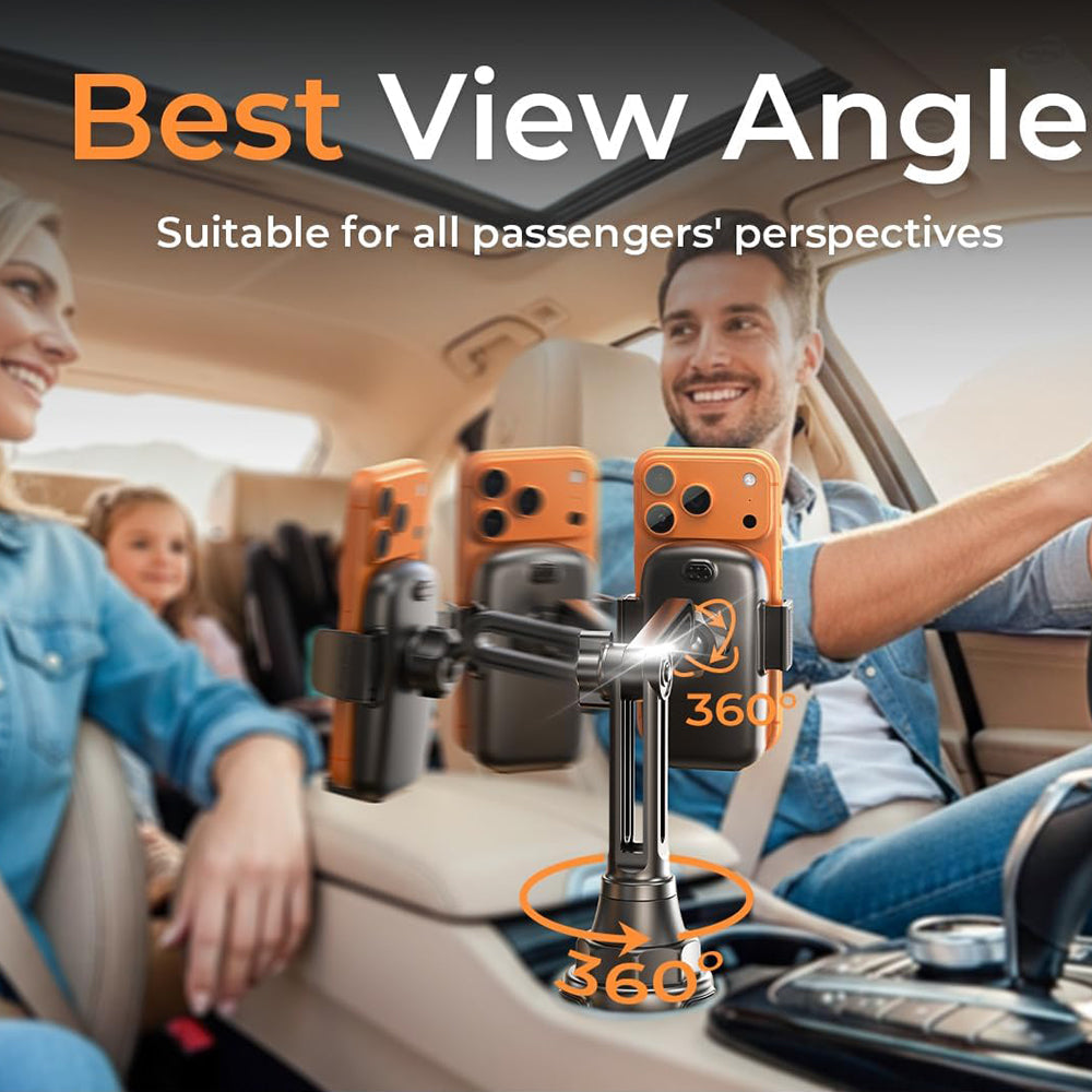 Lisen Car Holder for Phone, 4.7inch - 7inch, Black YL0223070048