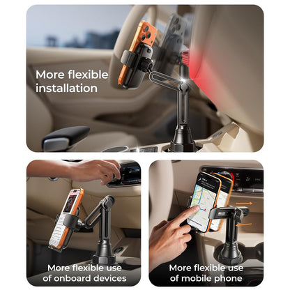 Lisen Car Holder for Phone, 4.7inch - 7inch, Black YL0223070048