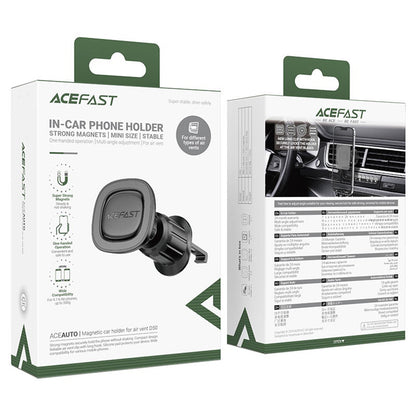 Acefast D50 Magnetic Car Holder, Universal, Black