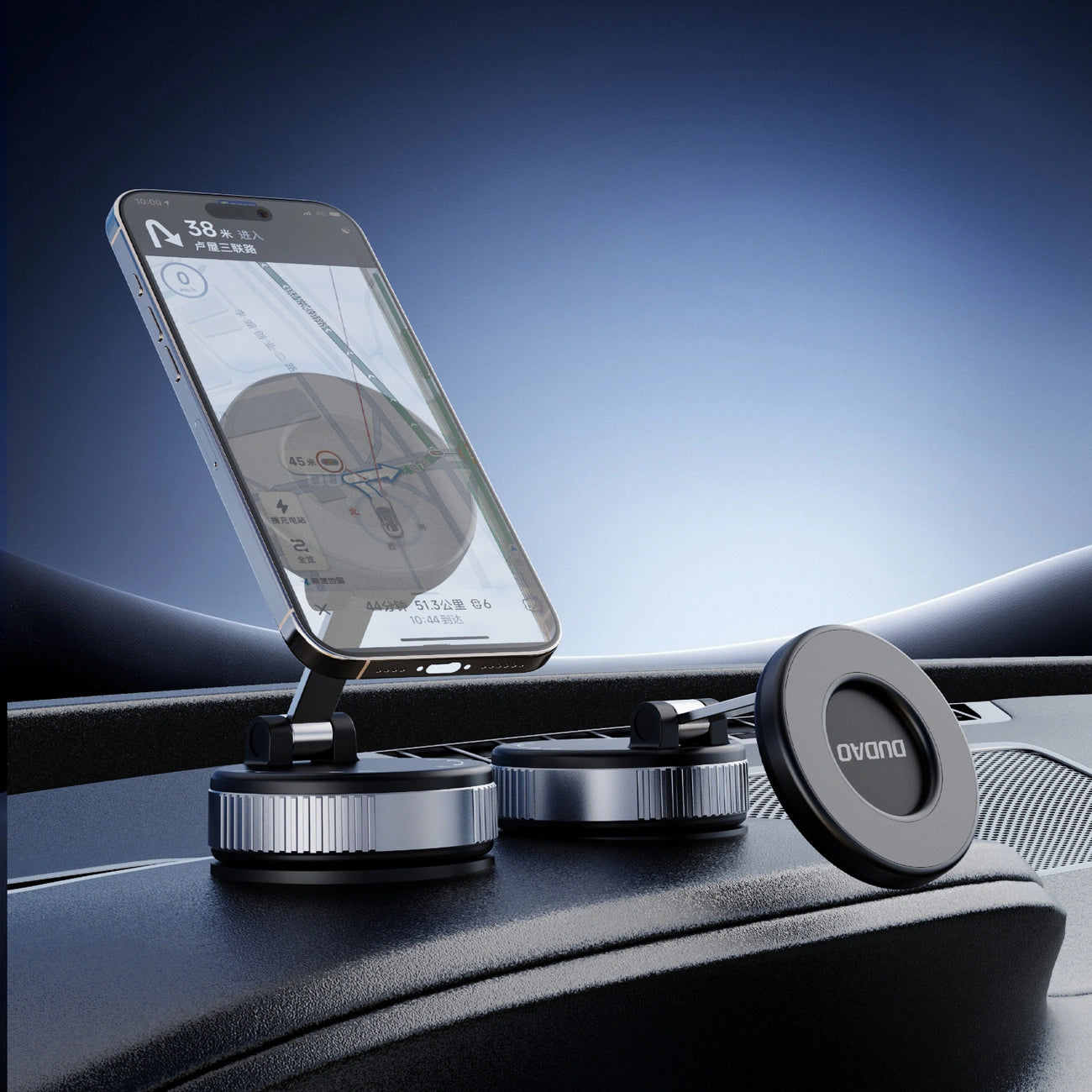 Dudao F24PRO Magnetic Car Holder, Universal, Black