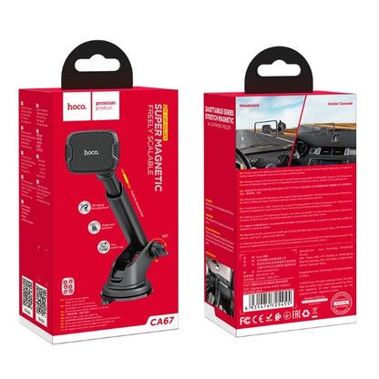 HOCO CA67 Universal Magnetic Car Holder, Black