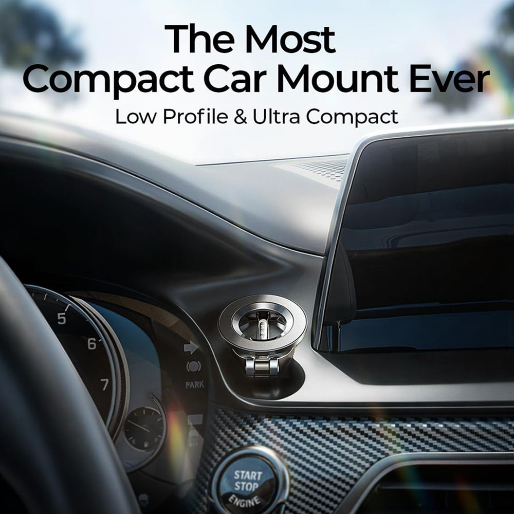 Lisen Magnetic Car Mount, Universal, Black YL0223080002