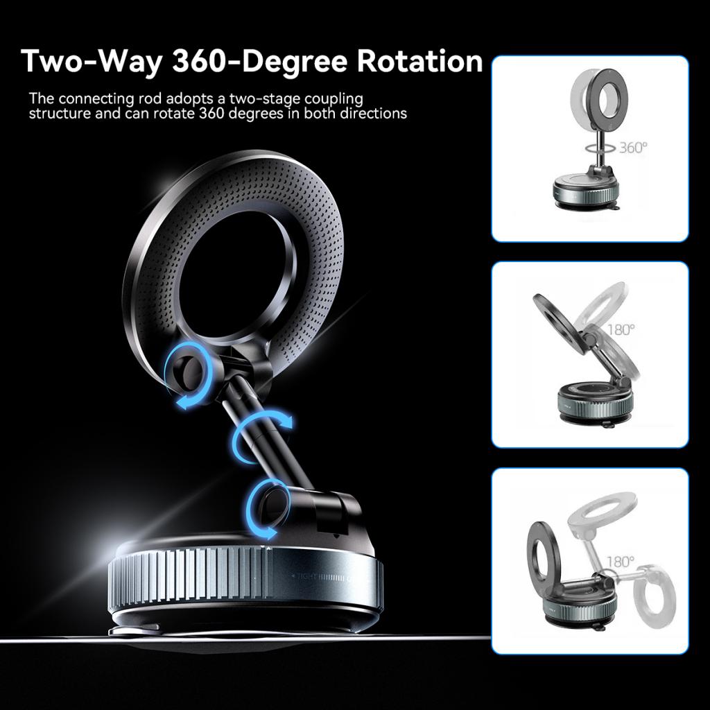 Magnetic Car Holder XO Design C169, Universal, Black