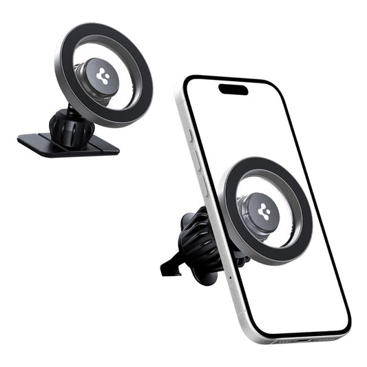 Spigen MFT13 Universal Magnetic Car Holder, Silver