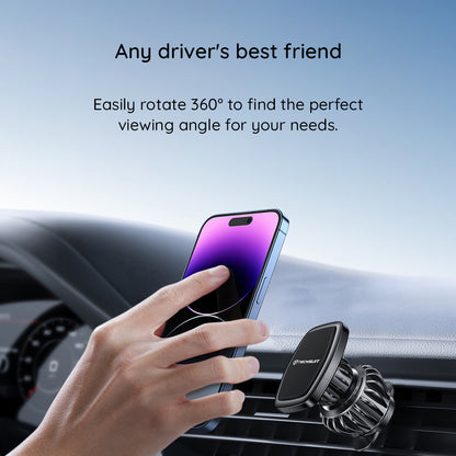 Techsuit S2 Magnetic Car Holder, Universal, Black