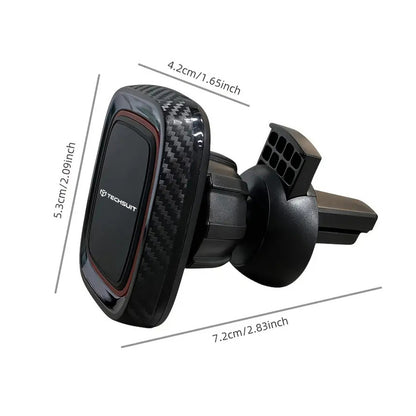 Magnetic Car Holder Techsuit S5, Universal, Black Red