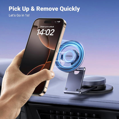 UGREEN LP865 Universal Magnetic Car Holder, Black