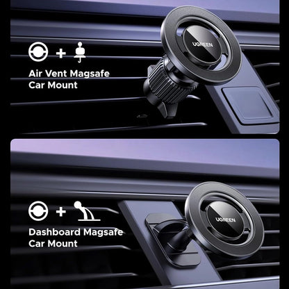 UGREEN LP986 (85397) Universal Magnetic Car Holder, Black
