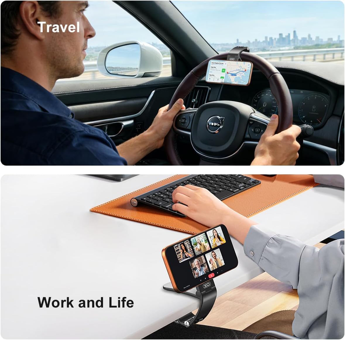 XO Design C191 Magnetic Car Mount, Universal, Black