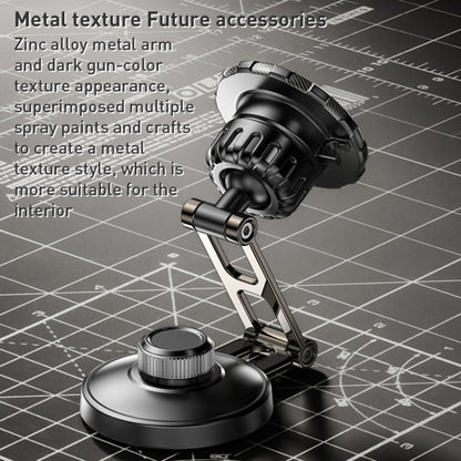 Yesido C198 Universal Magnetic Car Holder, Grey