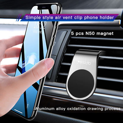 Yesido C64 Magnetic Car Holder, Universal, Black