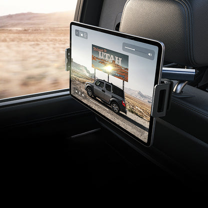 Lisen Headrest Car Holder for Phone / Tablet, 4.7inch - 12.9inch, Black YL0221030002