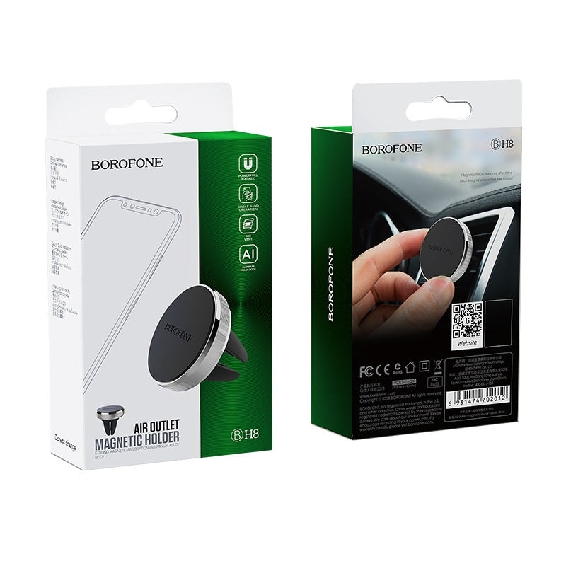 Magnetic Car Holder Borofone BH8, Universal, Black
