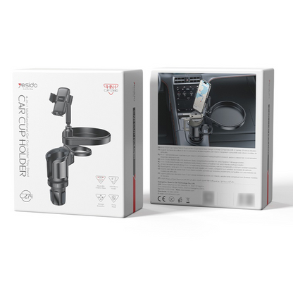 Yesido C274 Car Mount, 4.7inch - 7.2inch, Black, Resealed