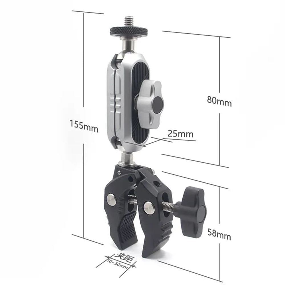 Techsuit JX-006 Sport Camera Bike Mount for GoPro, Black