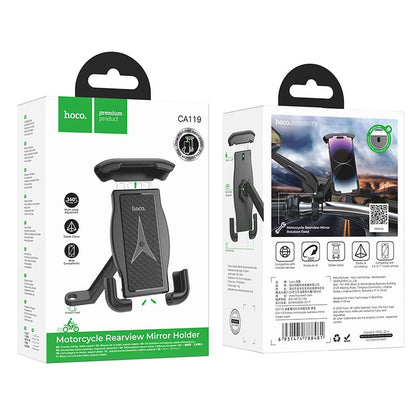 HOCO CA119 Motorcycle Holder, Universal, Black