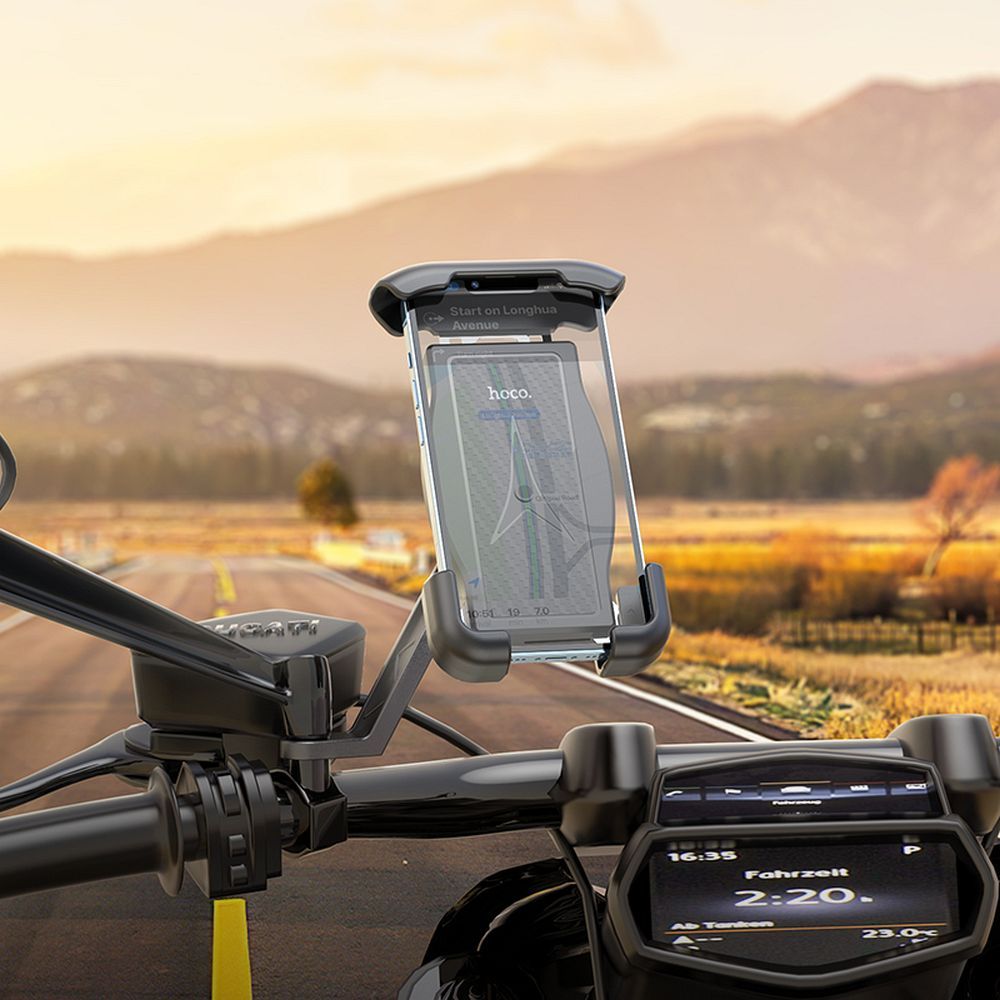 HOCO CA119 Motorcycle Holder, Universal, Black