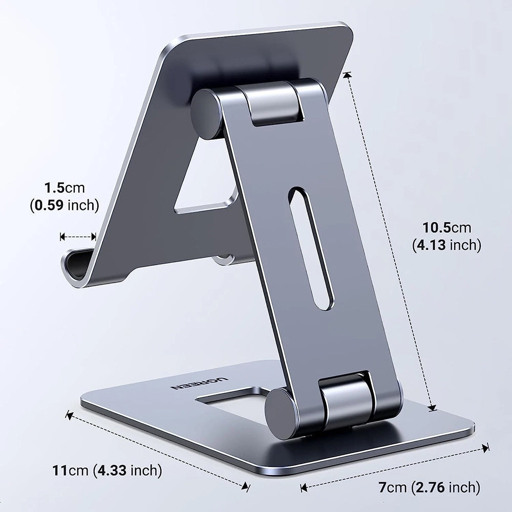 UGREEN LP678 Desk Stand (15608), 4inch - 7.9inch, Grey