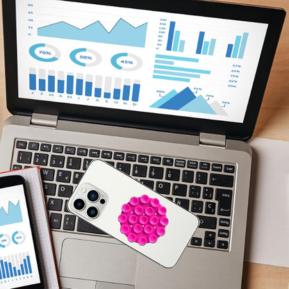 Techsuit SD-CUP Suction Cup Holder, Blue